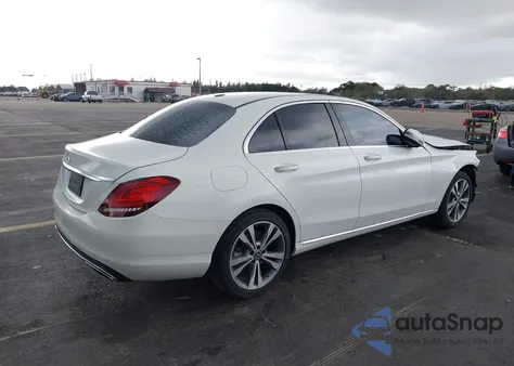 2019 Mercedes-Benz C 300 из США, поврежденный, VIN WDDWF8DB7KR483994